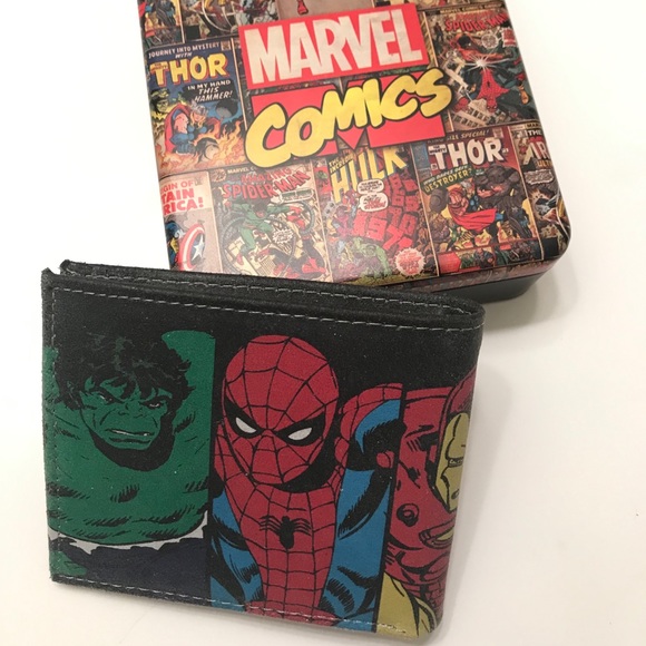 SOLD NWT Rare Marvel Comics Avenger Wallet - Picture 2 of 5